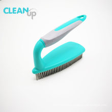 High Quality Rubber Bristles Floor Brush Cleaning Brush with TPR Handle